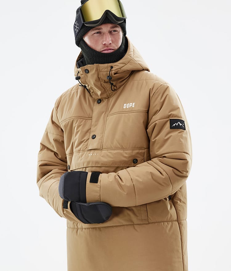 Dope Puffer Snowboardjacke Herren Gold, Image 2 of 9