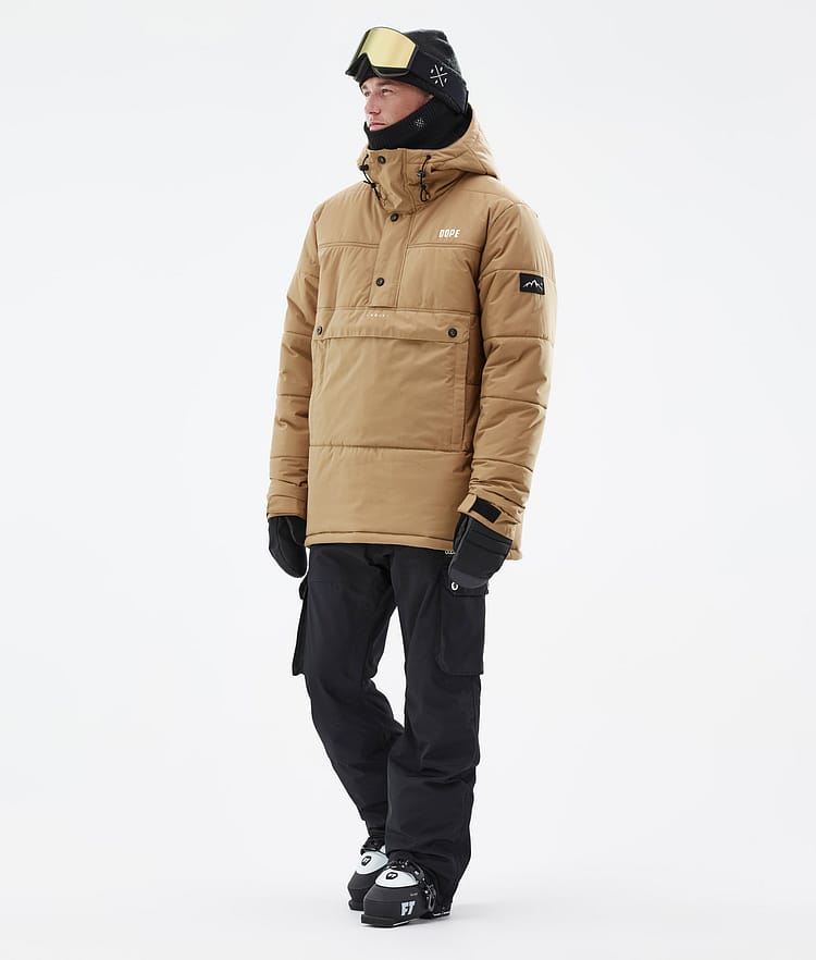 Dope Puffer Skijacke Herren Gold, Image 3 of 9