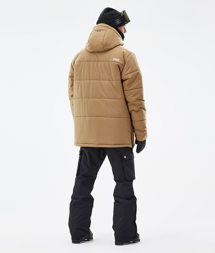 Dope Puffer Skijacke Herren Gold, Image 5 of 9