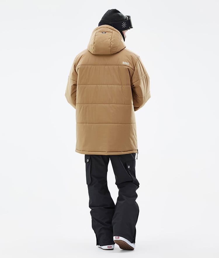 Dope Puffer Snowboardjacke Herren Gold, Image 5 of 9