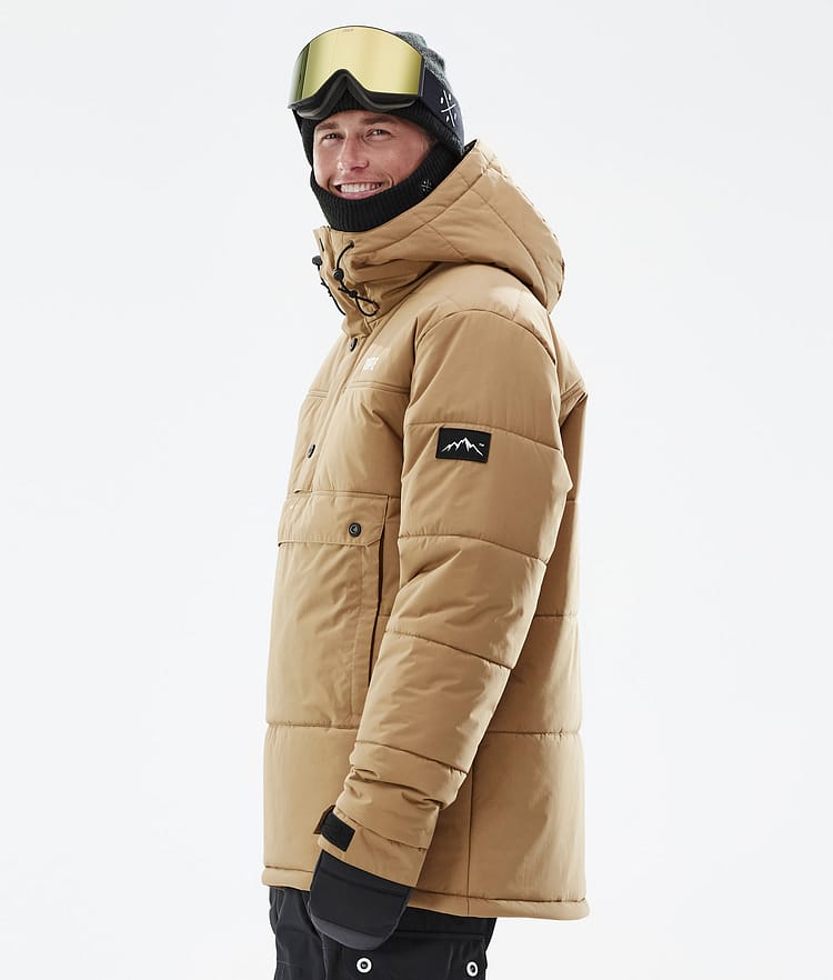 Dope Puffer Snowboardjacke Herren Gold, Image 6 of 9