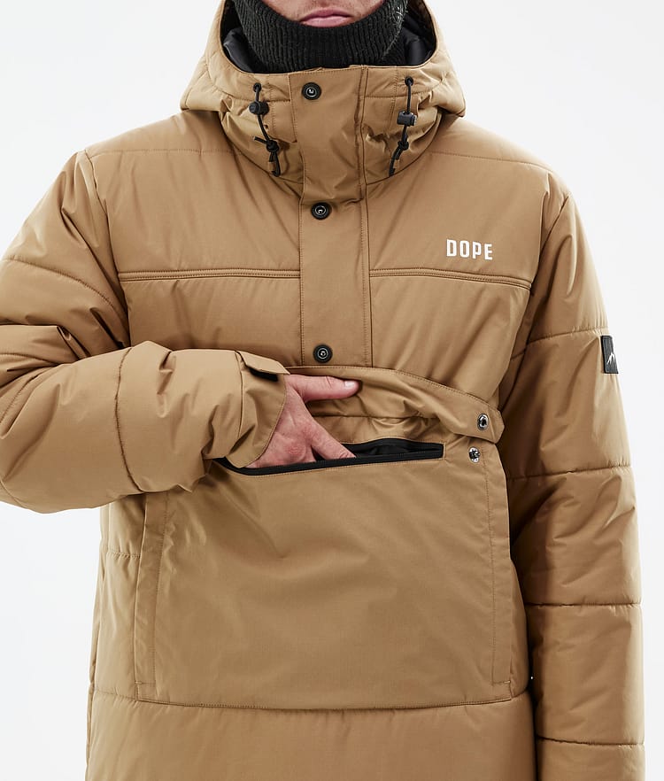 Dope Puffer Snowboardjacke Herren Gold, Image 9 of 9