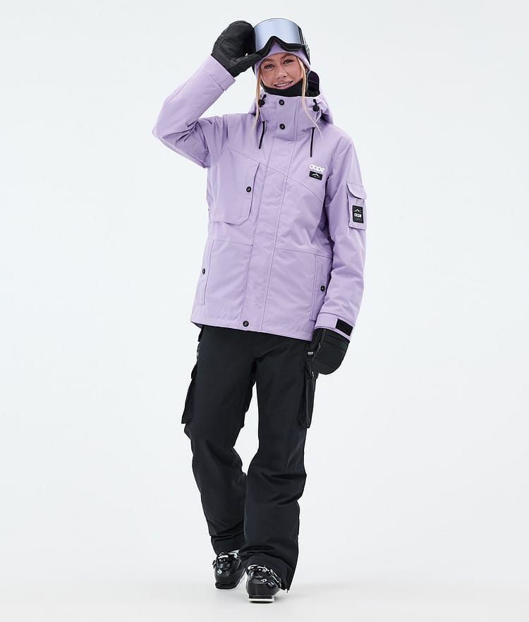 Dope Adept W Skijacke Damen Faded Violet, Bild 2 von 9