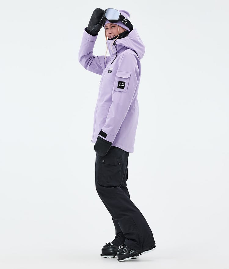 Dope Adept W Skijacke Damen Faded Violet, Bild 3 von 9