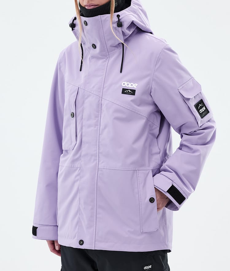 Dope Adept W Skijacke Damen Faded Violet, Bild 7 von 9