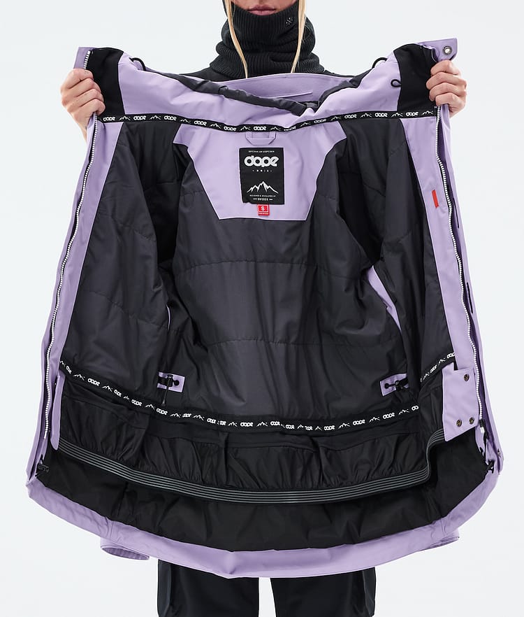 Dope Adept W Skijacke Damen Faded Violet, Bild 9 von 9