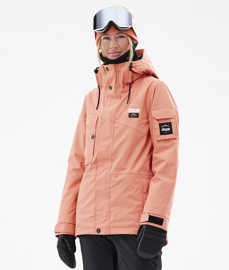 Dope Adept W Skijacke Damen Peach, Bild 1 von 10