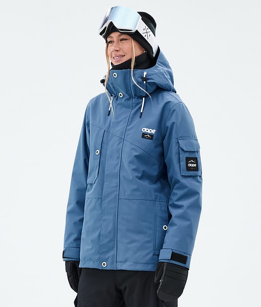 Dope Adept W Snowboardjacke Damen Blue Steel