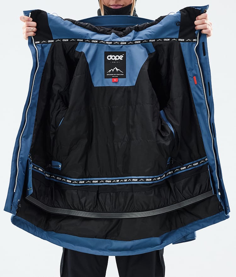 Dope Adept W Skijacke Damen Blue Steel, Bild 9 von 9