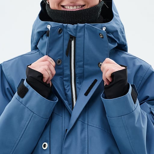 Frontreißverschluss mit doppelter Schutzleiste Hauptdetailproduktbild,