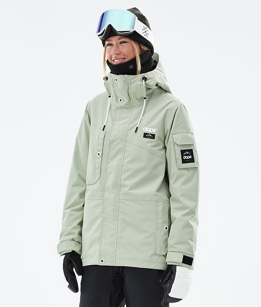 Dope Adept W Snowboardjacke Damen Soft Green