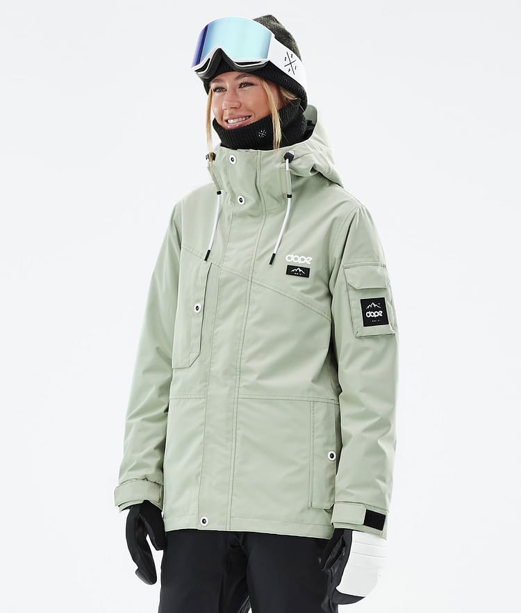 Dope Adept W Skijacke Damen Soft Green