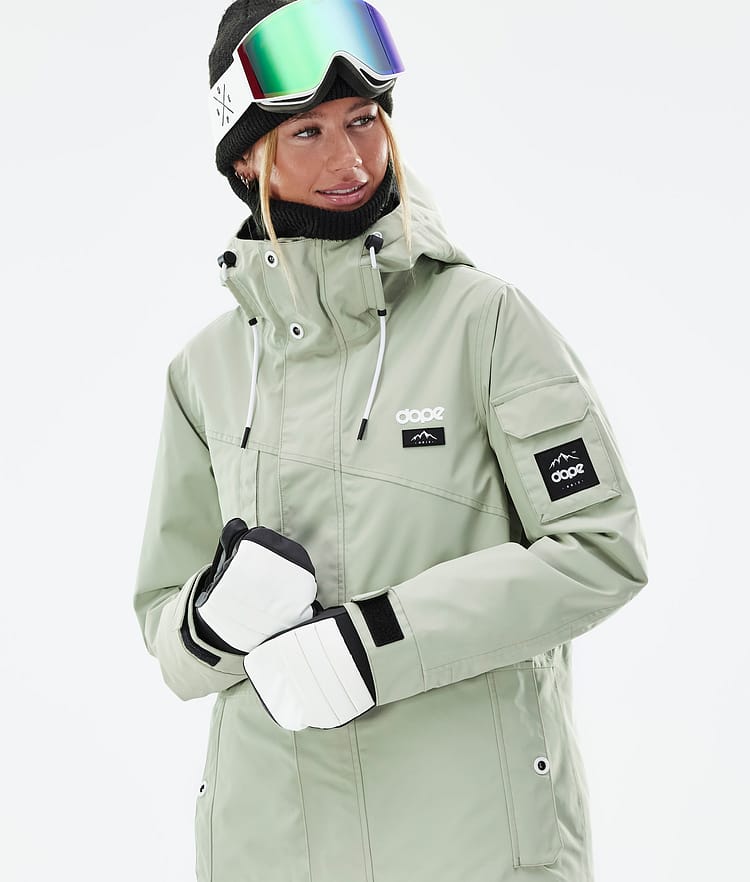 Dope Adept W Snowboardjacke Damen Soft Green, Bild 2 von 10