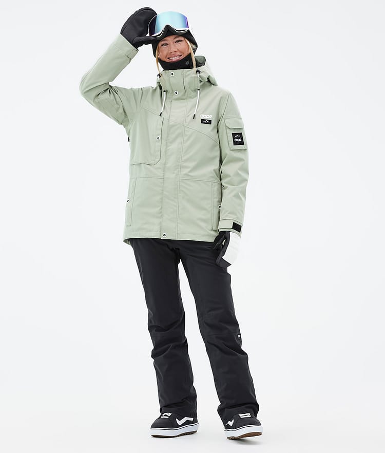Dope Adept W Snowboardjacke Damen Soft Green, Bild 3 von 10
