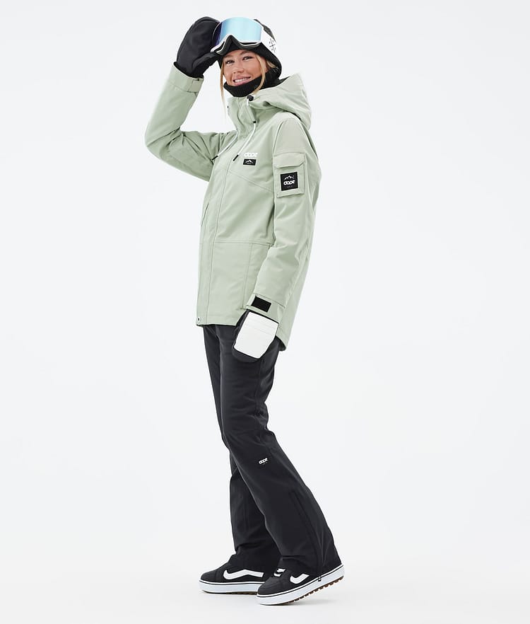 Dope Adept W Snowboardjacke Damen Soft Green, Bild 4 von 10