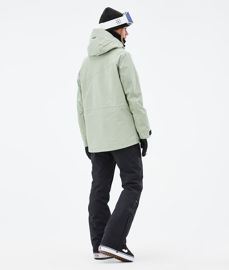 Dope Adept W Snowboardjacke Damen Soft Green, Bild 5 von 10