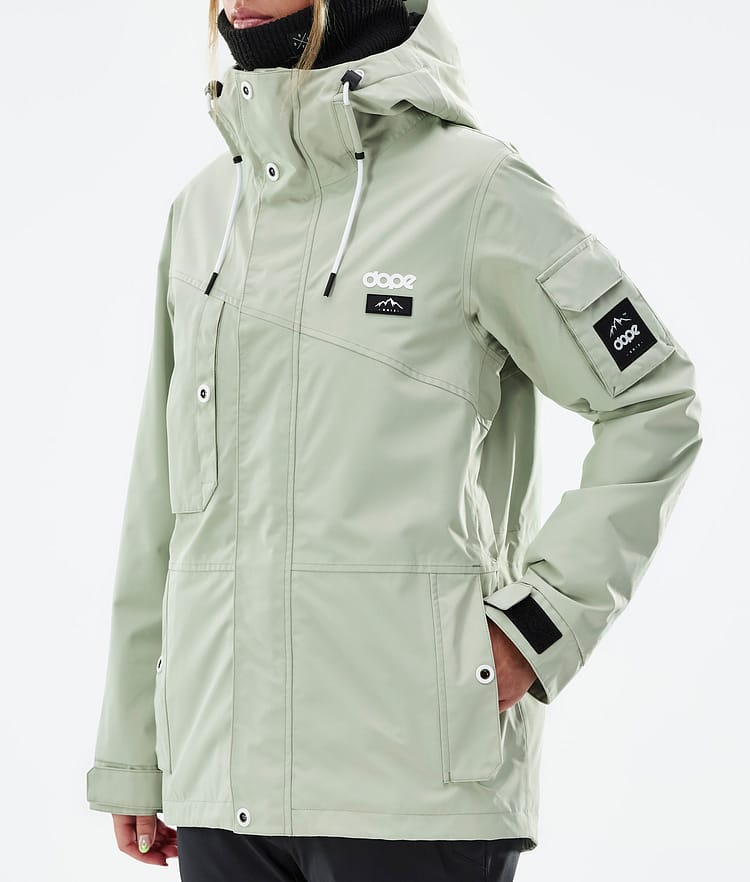 Dope Adept W Snowboardjacke Damen Soft Green, Bild 8 von 10