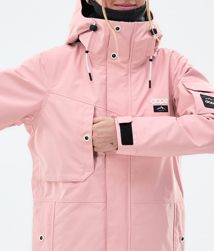 Dope Adept W Skijacke Damen Soft Pink, Bild 8 von 9