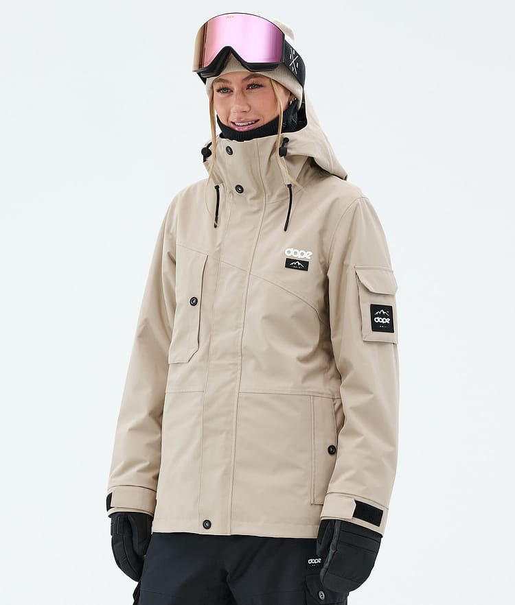 Dope Adept W Skijacke Damen Sand, Bild 1 von 9