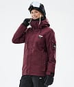 Dope Adept W Skijacke Damen Don Burgundy