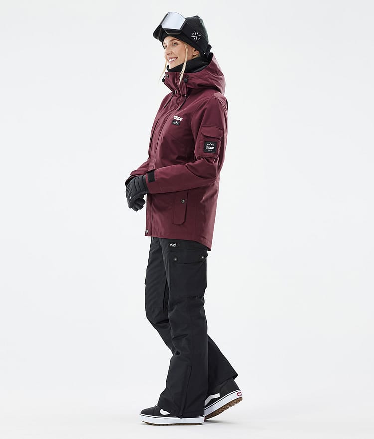 Dope Adept W Snowboardjacke Damen Don Burgundy