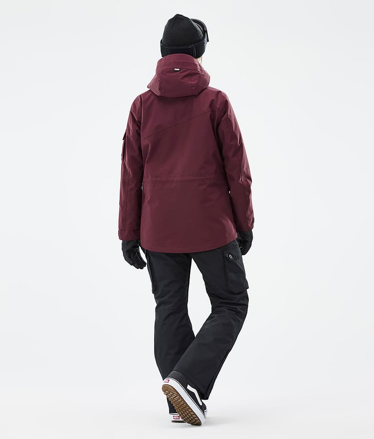 Dope Adept W Snowboardjacke Damen Don Burgundy