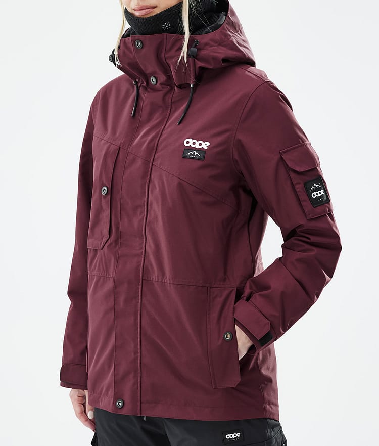 Dope Adept W Snowboardjacke Damen Don Burgundy Renewed, Bild 8 von 8