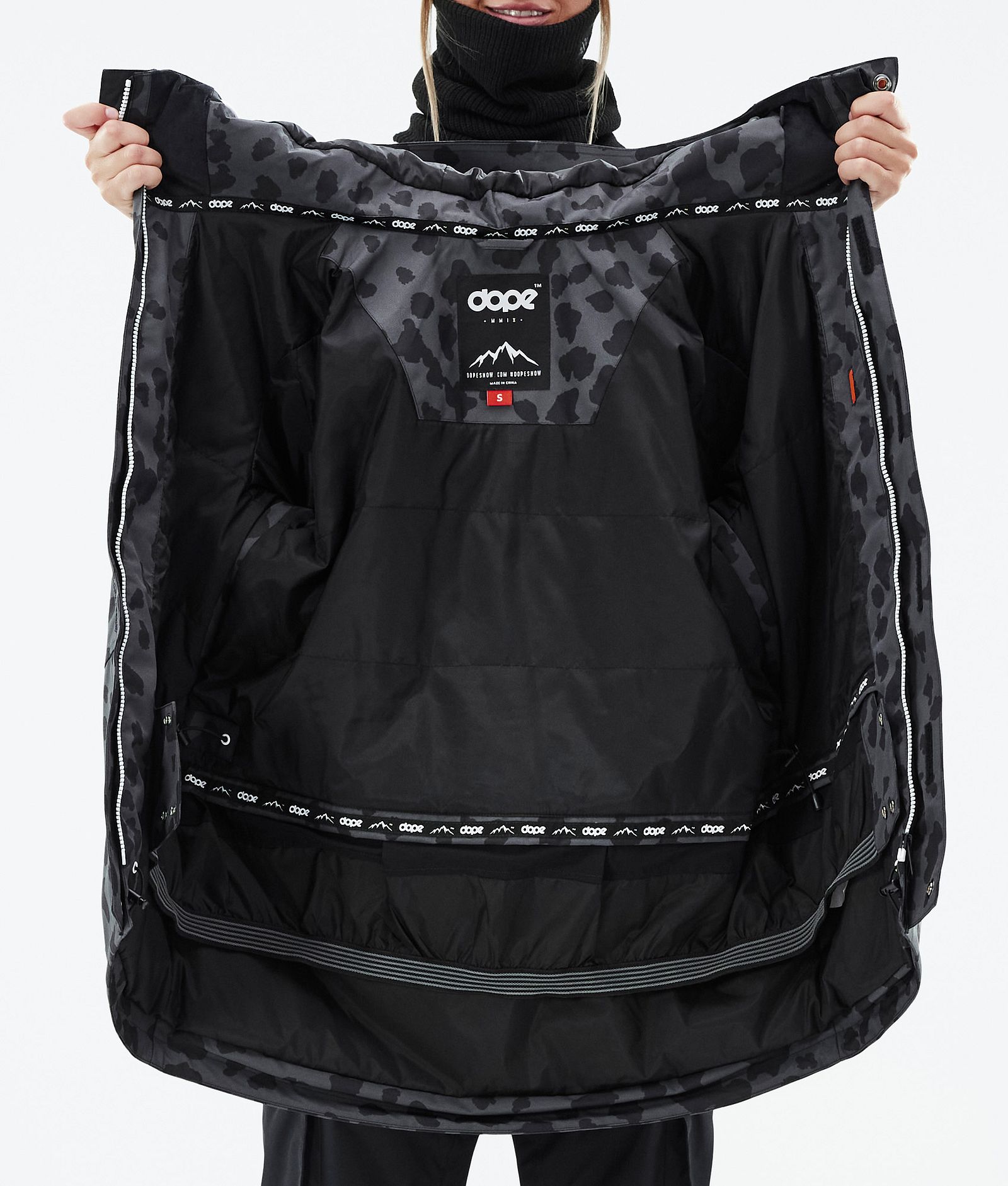 Dope Adept W Skijacke Damen Dots Phantom, Bild 10 von 10