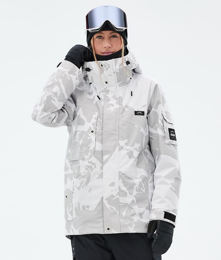 Dope Adept W Skijacke Damen Grey Camo, Bild 1 von 10