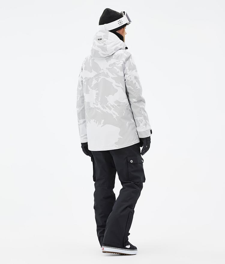 Dope Adept W Snowboardjacke Damen Grey Camo