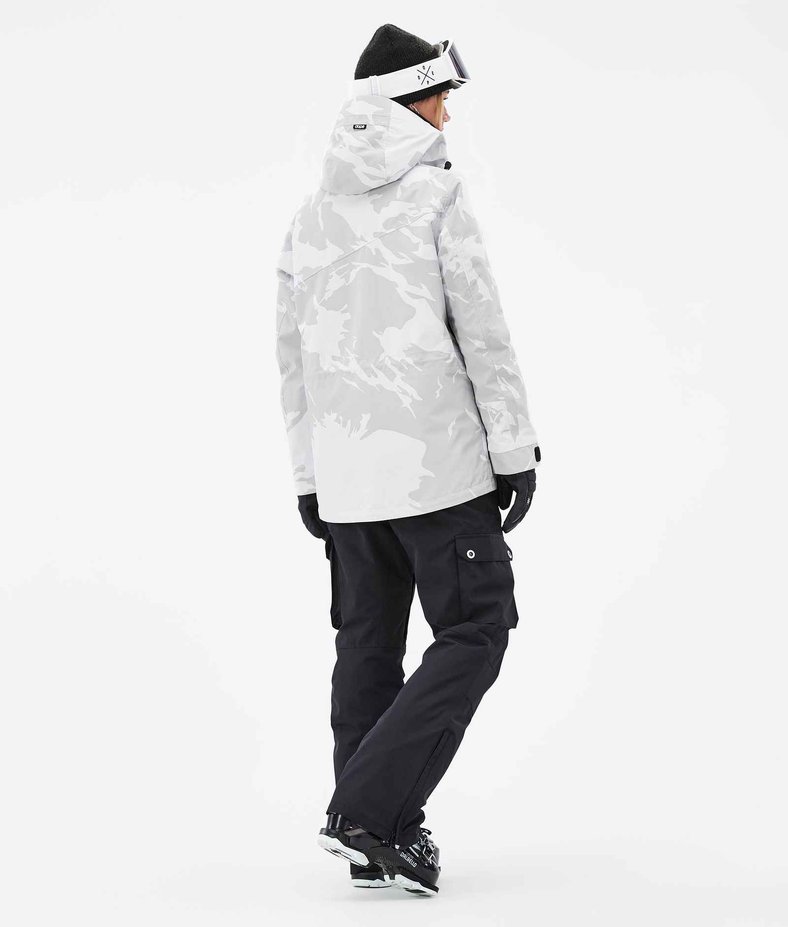 Dope Adept W Skijacke Damen Grey Camo, Bild 4 von 9