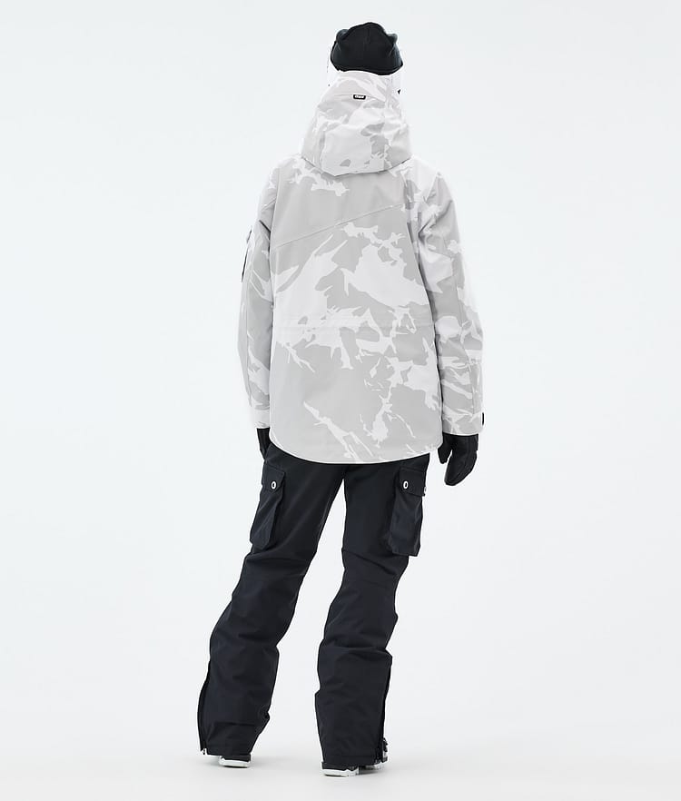 Dope Adept W Skijacke Damen Grey Camo, Bild 5 von 10