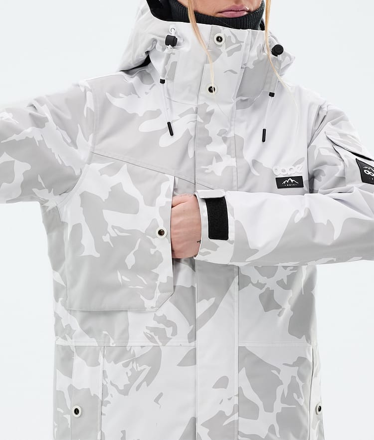 Dope Adept W Skijacke Damen Grey Camo, Bild 9 von 10