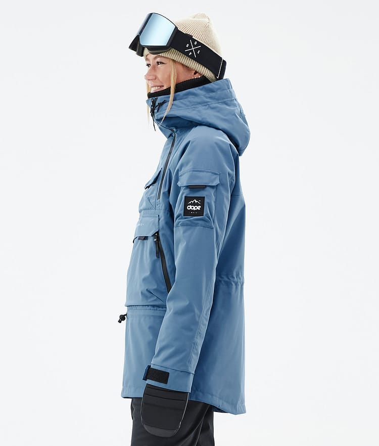 Dope Akin W Snowboardjacke Damen Blue Steel