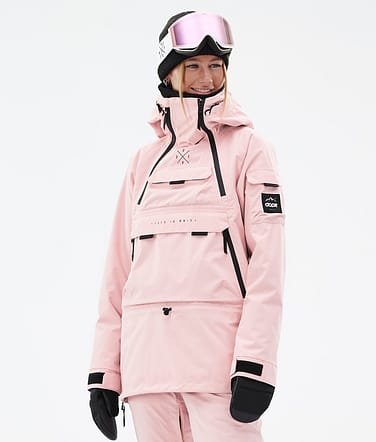 Dope Akin W Snowboardjacke Damen Soft Pink Renewed