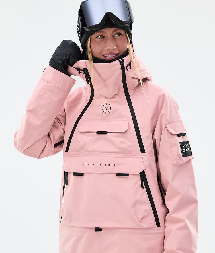 Dope Akin W Snowboardjacke Damen Soft Pink Renewed, Bild 2 von 10