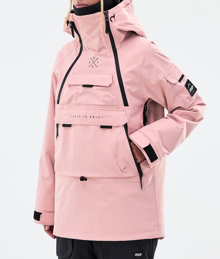 Dope Akin W Snowboardjacke Damen Soft Pink Renewed, Bild 8 von 10