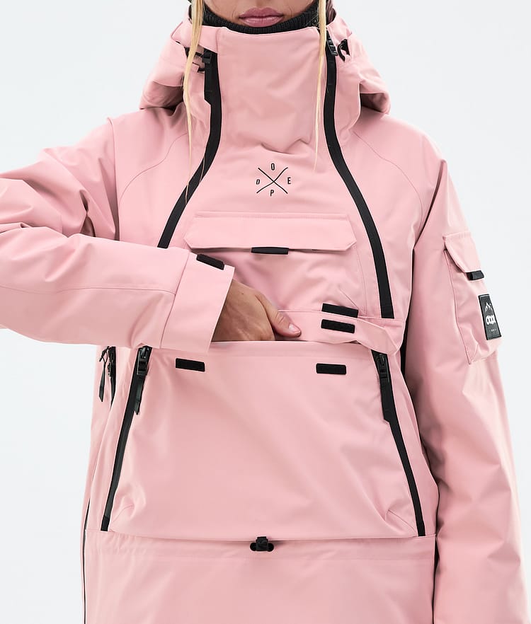 Dope Akin W Snowboardjacke Damen Soft Pink Renewed, Bild 9 von 10