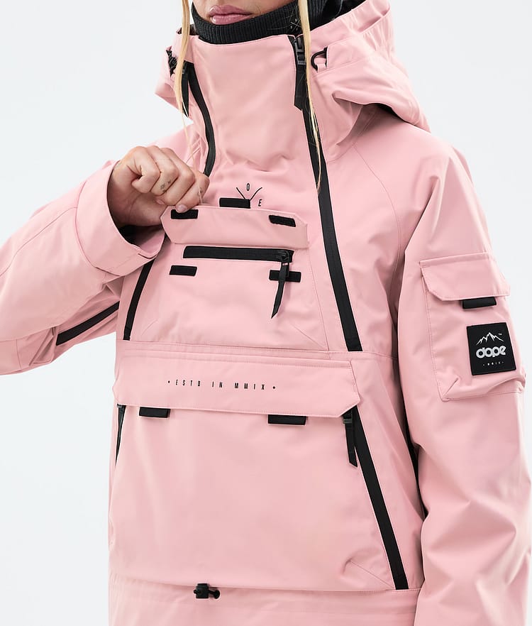 Dope Akin W Snowboardjacke Damen Soft Pink Renewed, Bild 10 von 10