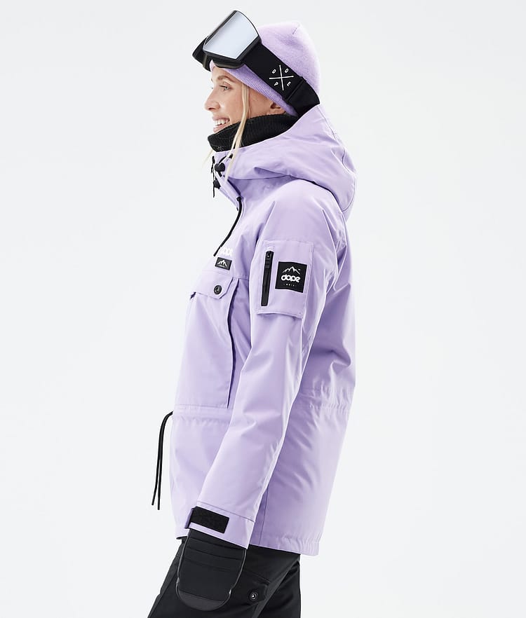 Dope Annok W Skijacke Damen Faded Violet, Bild 5 von 8