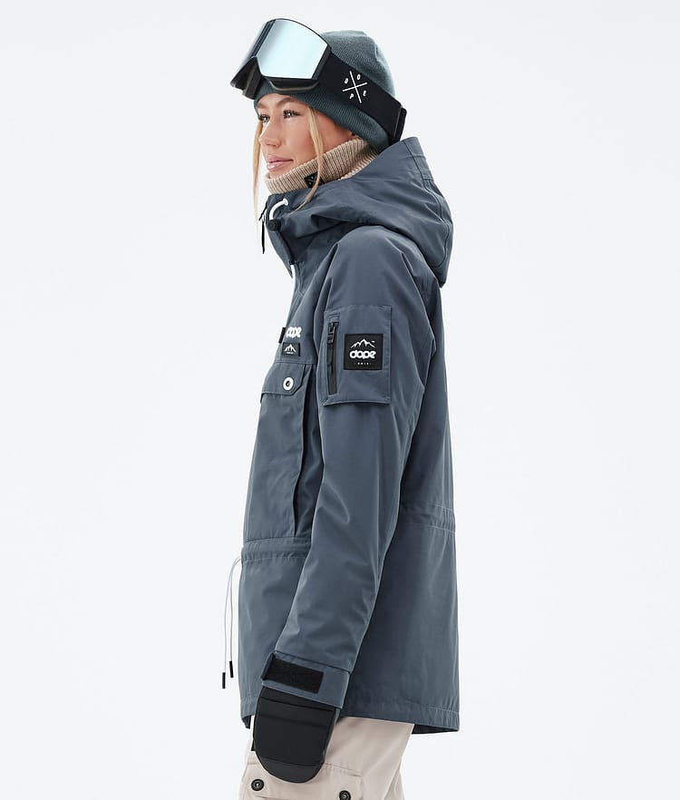 Dope Annok W Skijacke Damen Metal Blue, Bild 6 von 9