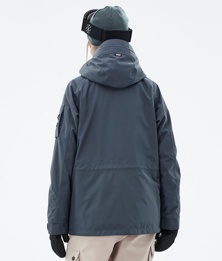 Dope Annok W Skijacke Damen Metal Blue, Bild 7 von 9