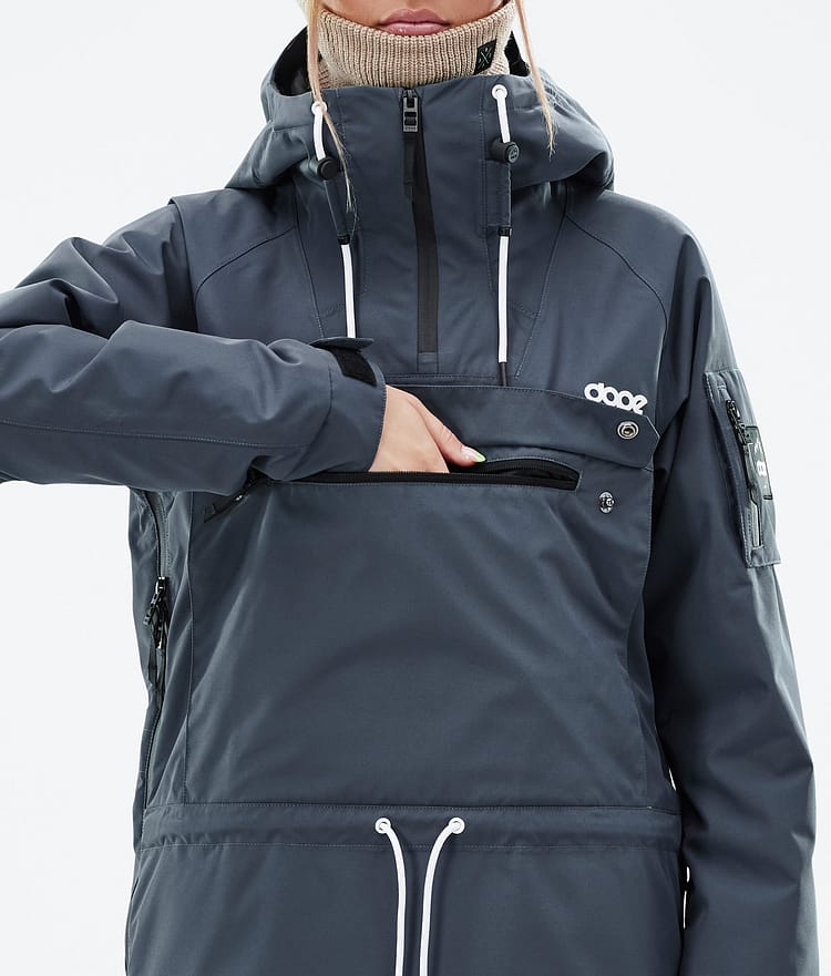Dope Annok W Skijacke Damen Metal Blue, Bild 9 von 9