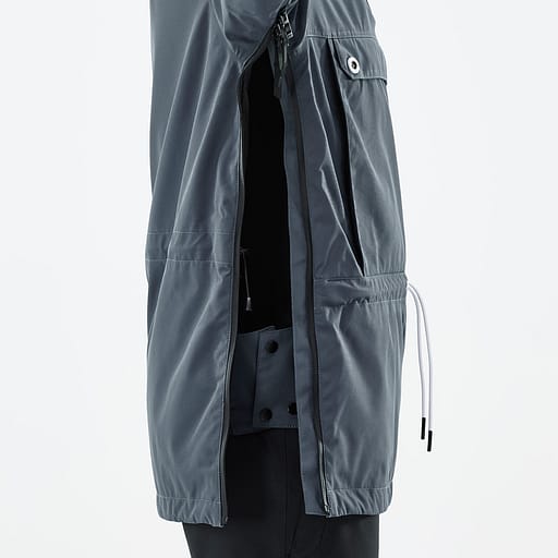 Seitlicher Reißverschluss mit innenliegender Schutzleiste Hauptdetailproduktbild,