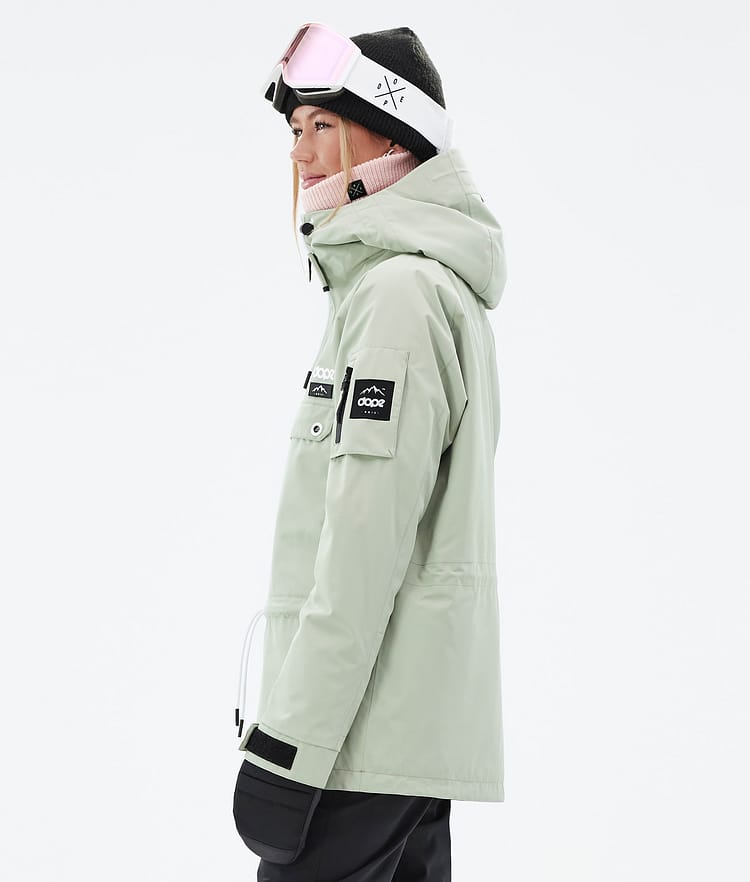 Dope Annok W Skijacke Damen Soft Green, Bild 6 von 9