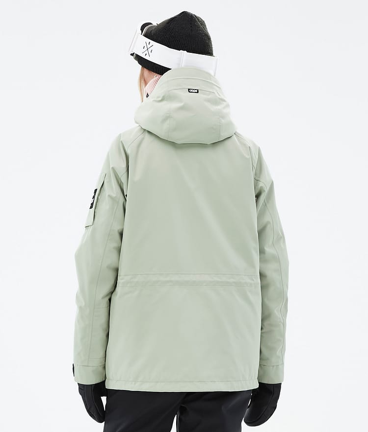 Dope Annok W Skijacke Damen Soft Green, Bild 7 von 9
