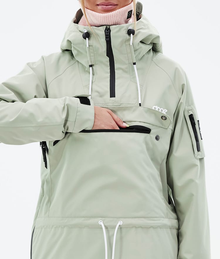 Dope Annok W Snowboardjacke Damen Soft Green, Bild 9 von 9