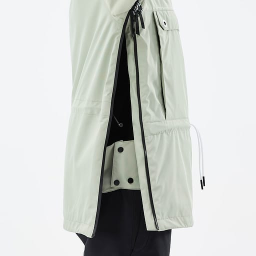 Seitlicher Reißverschluss mit innenliegender Schutzleiste Hauptdetailproduktbild,