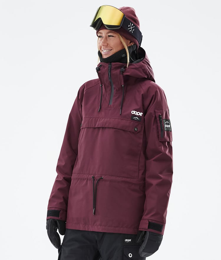 Dope Annok W Skijacke Damen Don Burgundy, Bild 1 von 9