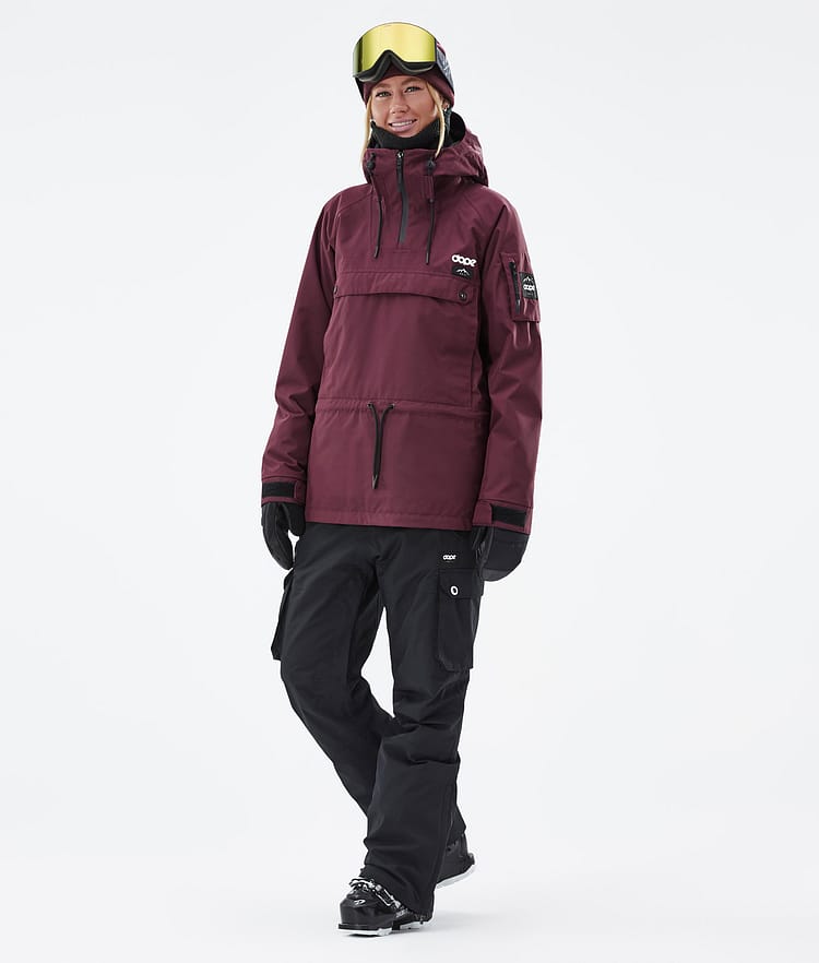 Dope Annok W Skijacke Damen Don Burgundy, Bild 3 von 9